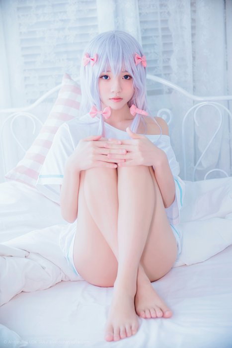 [性感妹子桜桃喵写真]ID0054.埃罗芒（桜桃喵）--性感提示：红粉情趣胸器巨大桃色诱惑私处隐约佳丽小妮子完美身材热火火辣SM情趣香玉躯体波峰高突裤袜魔