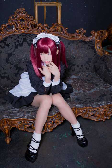 [兔玩映画写真]ID0084 20170711163358_82443果腿女仆--性感提示：妖精弹性十足性感乳罩雪肤香肩禁区诱惑紧身极度兴奋丝袜撅臀漏胸无底隐约可见大胆幽会狂野红