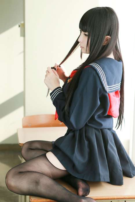 [兔玩映画写真]ID0218 20170916153915_1092黑丝的学姐--性感提示：肥臀D杯魔女温香软玉一丝不挂条纹情趣浪漫纵情站街女油亮透明令人迷醉小护士骚女连裤袜风情