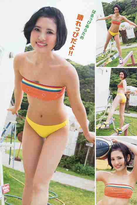 [Young Animal写真杂志]ID0117 2015.08 No.16 兒玉遥 朝長美桜 [19P12M]